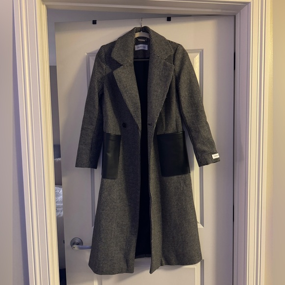 Calvin Klein Women's Double Breast Patch Pocket Jacket - Picture 2 of 8